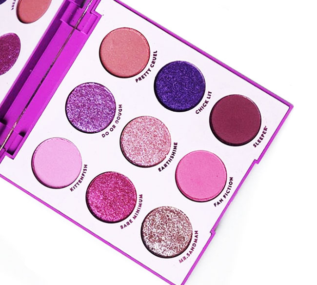 Colourpop It S My Pleasure Eyeshadow Palette Review And