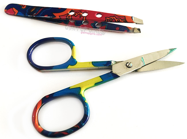 Atiqa Odho Rock Star Mani and Pedi Kit Eyebrow Tools