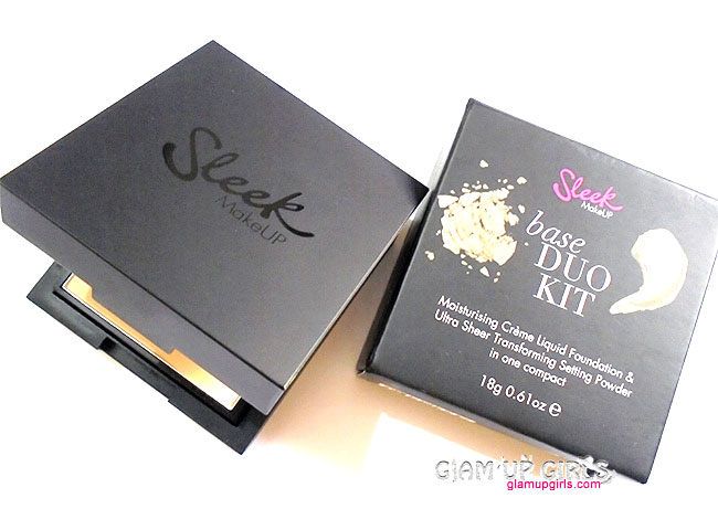 Sleek Makeup Base Duo Kit in Oatmeal - Review and Swatches 