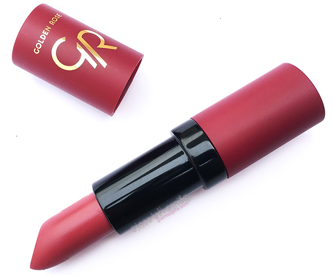 Golden Rose Velvet Matte Lipstick in 12 - Review and Swatches