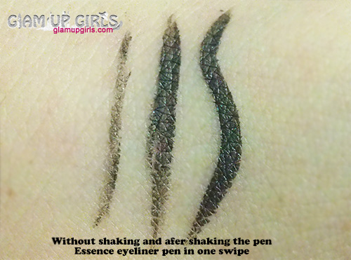 Essence Eyeliner Pen - Review and Swatches