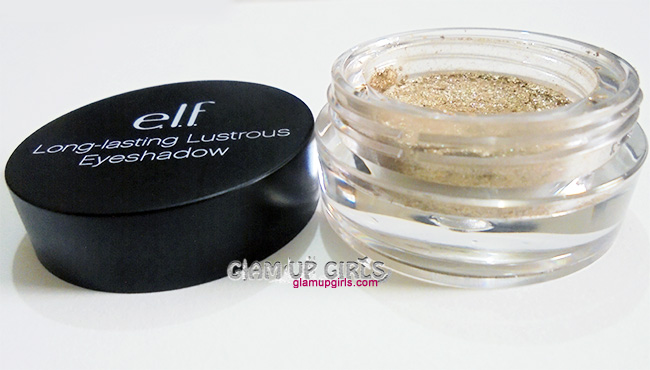 E.L.F Studio Long-Lasting Lustrous Eyeshadow in Toast - Review and Swatches