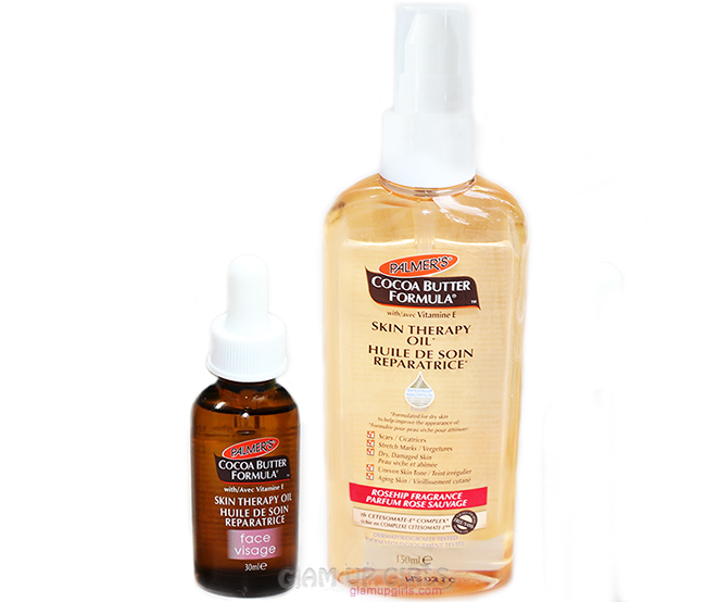 Palmer's Skin Therapy Oils for Face and Body Rosehip fragrance