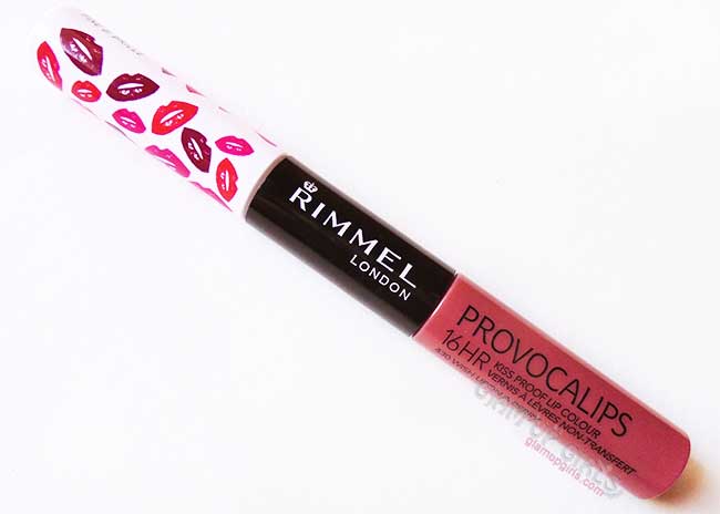 Rimmel London Provocalips 16Hr Kissproof Lip Colour - Review and Swatches 