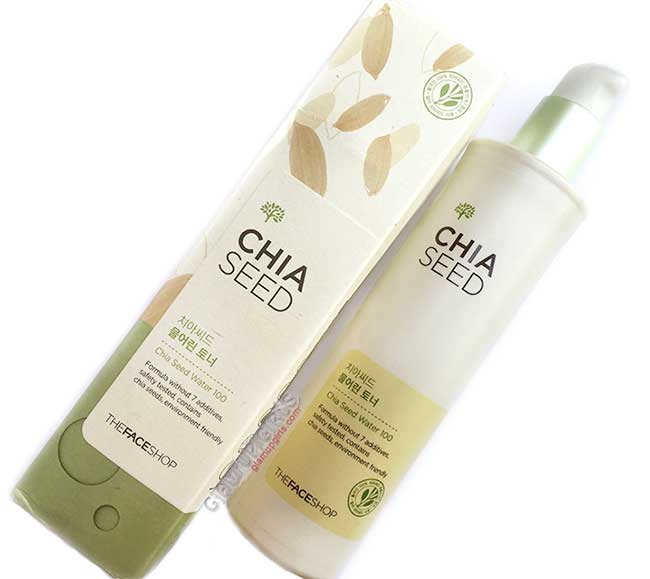 The Face Shop Chia Seed Watery Toner - Review 