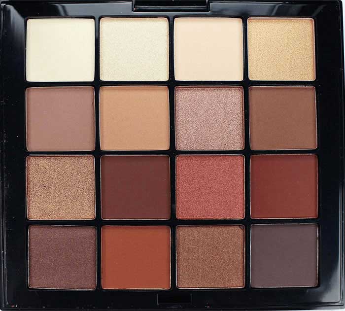 pasta skylle plakat NYX Ultimate Shadow Palette in Warm Neutrals - Review and Swatches