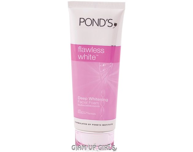 Ponds Flawless White Deep Whitening Facial Foam - Review 