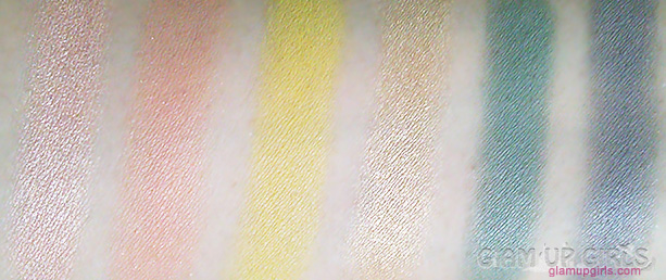 Sleek Makeup i-Divine eyeshadow palette in Del Mar Voloume II Top row