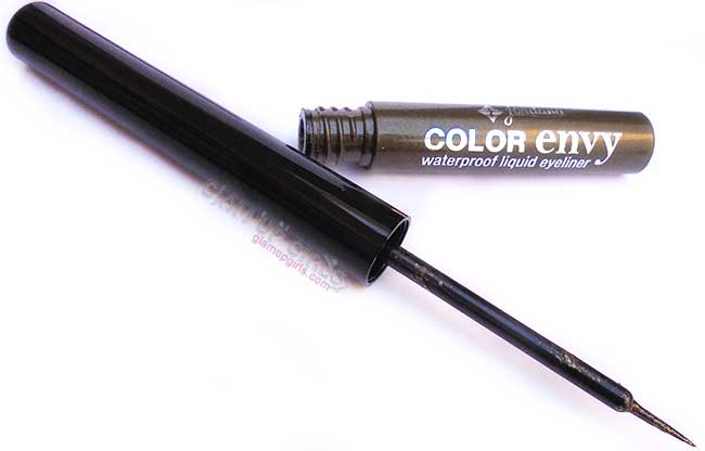 Jordana Color Envy Waterproof Liquid Eyeliner in Antique Linger - Review and Swatches 