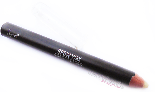Sigma brow wax