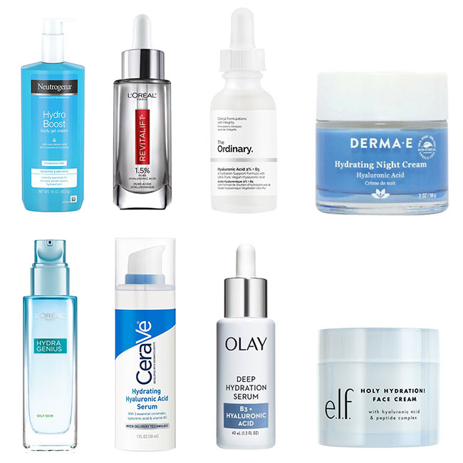 Best Drugstore Hyaluronic Acid Products for all Skin Types