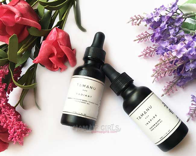 Radiant Blend and Inspire Blend from Tamanu Oil Lab - Review 