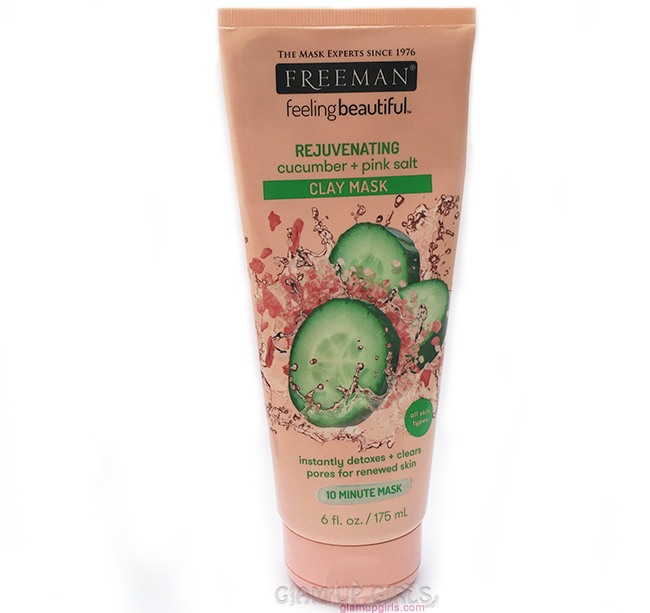 Freeman Rejuvenating Cucumber + Pink Salt Clay Mask
