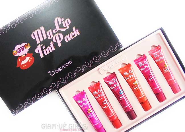 Berrisom My Lip Tint Pack of 6 - Review and Swatches