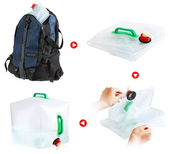Folding Collapsible water container