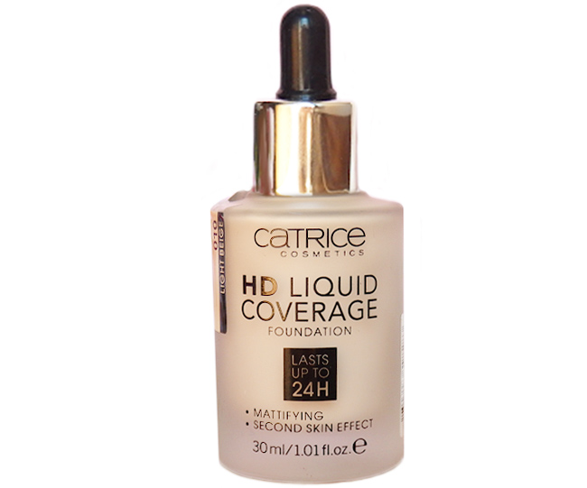Catrice HD Liquid Coverage Foundation - Review 