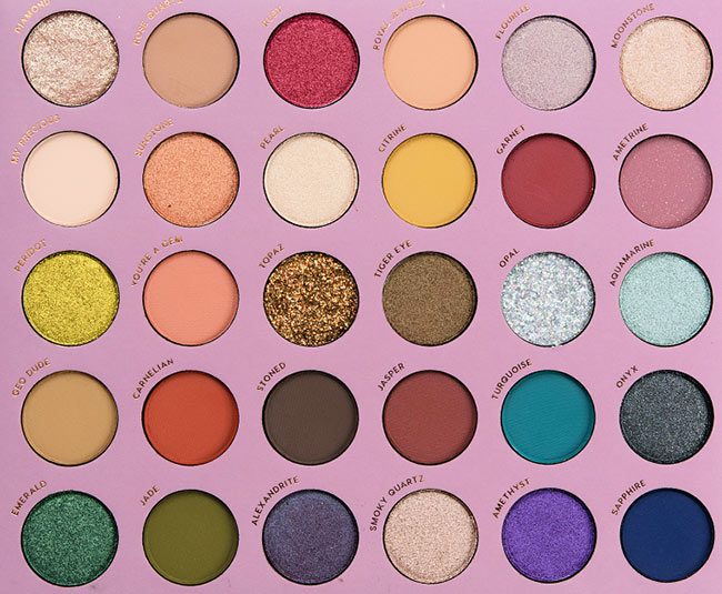 ColourPop So Jaded Shadow Palette Close up