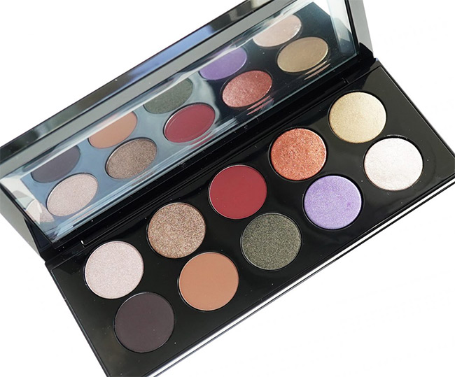 Pat McGrath Mothership VI Midnight Sun Eyeshadow Palette - Review and Swatches 