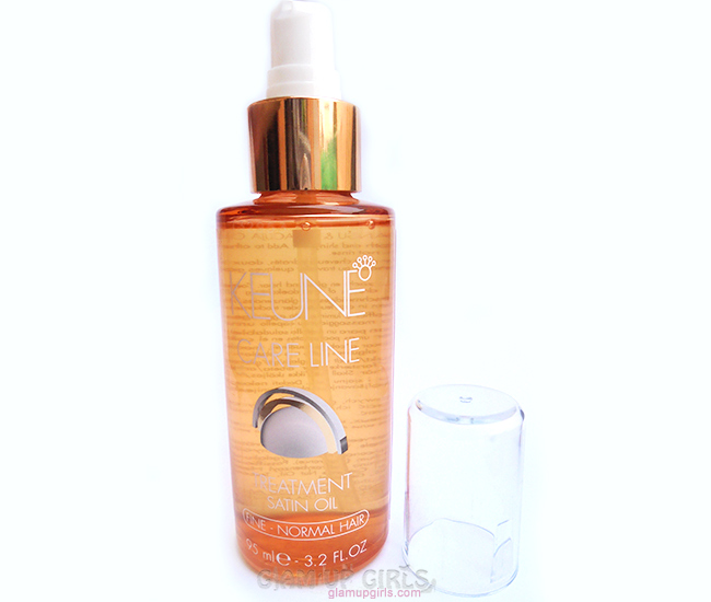 Keune Treatment Satin Oil for Normal Hair - Review 