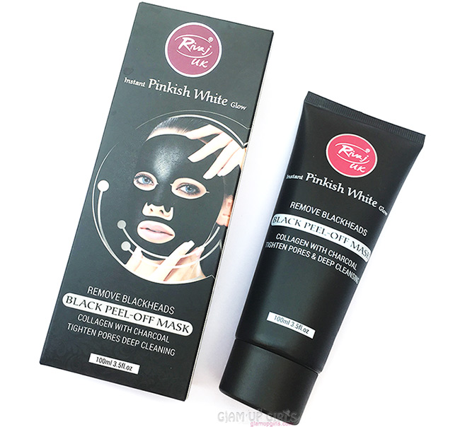 Rivaj UK Black Peel Off Mask Collagen with Charcoal - Review 