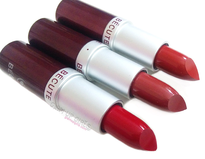 Becute Long lasting Lipstick in red shades