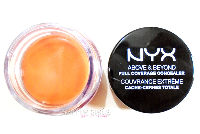 NYX Full Coverage Jar in Orange - Review and Swatches