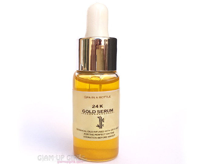 Spa in a Bottle 24k Gold Serum - Review