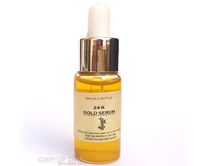 Spa in a Bottle 24k Gold Serum - Review 