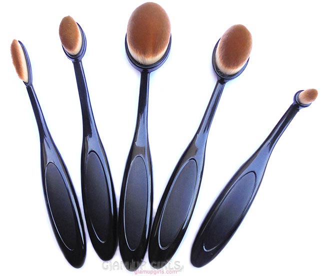 Oval Brush Set Dupe of Artis Brushes from Aliexpress - Review 