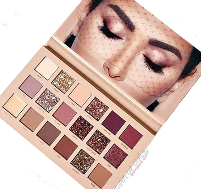 Huda Beauty Nude Eyeshadow Palette - Review and Swatches