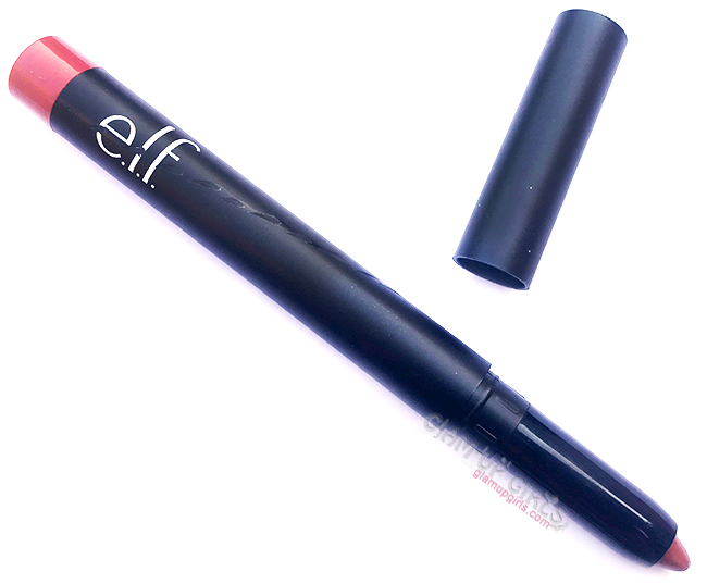 e.l.f. Studio Matte Lip Color Praline Review and Swatches 