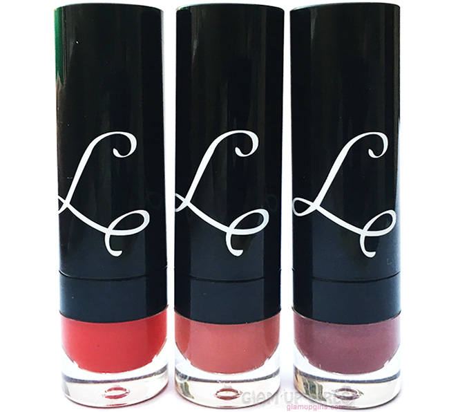 Luscious Cosmetics Signature Lipsticks - Review and Swatches