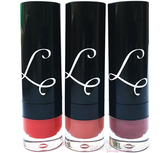 Luscious Cosmetics Signature Lipsticks - Review and Swatches 