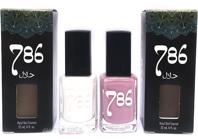 786 Cosmetics Halal Nail Enamel in Kashmir and Abu Dhabi - Review 