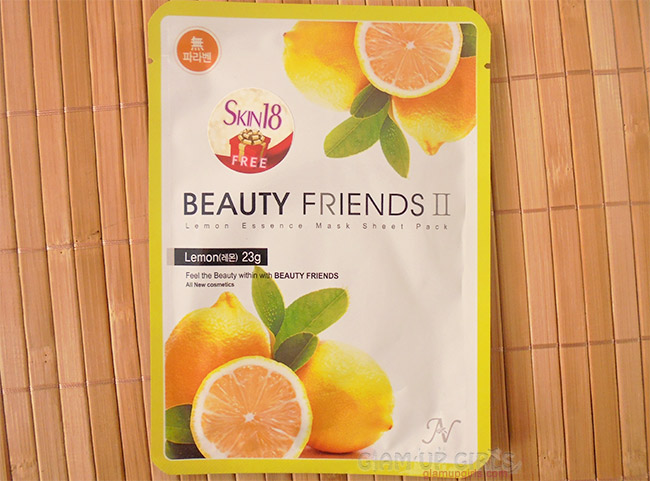  Beauty Friends II Essence Mask Sheet Pack (Lemon) 