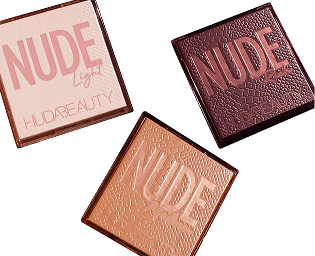 Huda Beauty NUDE Obsessions Palettes - Swatches 