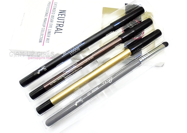Sigma Beauty Extended Wear Eye Liner Kit in Neutral - Review and Swatches