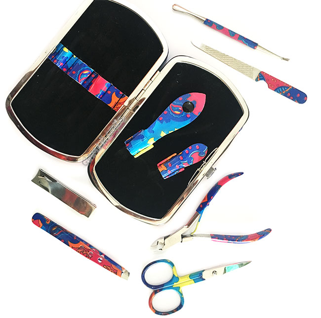 Atiqa Odho Rock Star Mani and Pedi Kit Tools