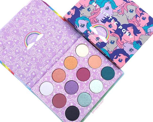 ColourPop My Little Pony Pressed Powder Eyeshadow Palette - Review and Swatches 