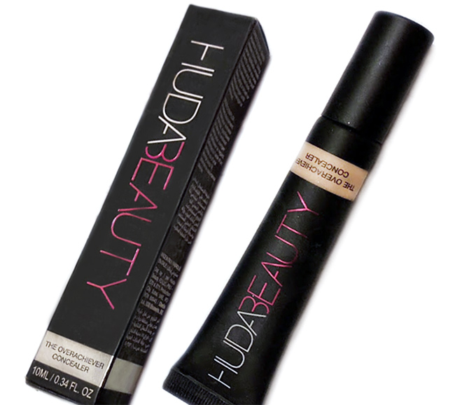 Huda Beauty The Overachiever Concealer, Review and Swatches