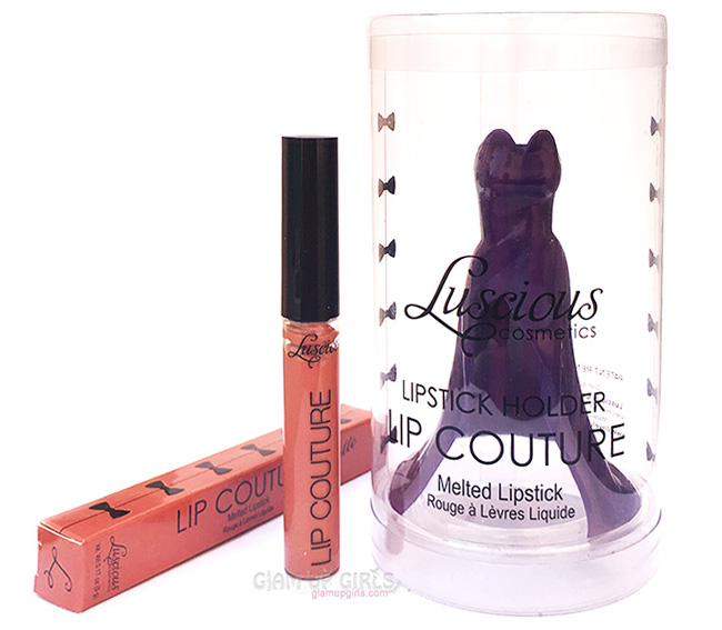 Luscious Lip Couture Matte Melted Lipstick in A La Mode - Review 