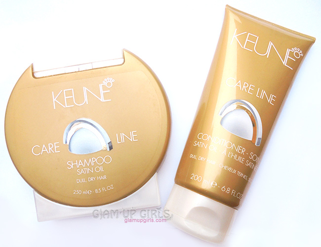 Keune Satin Oil Shampoo and Conditioner for Normal Hair - Review