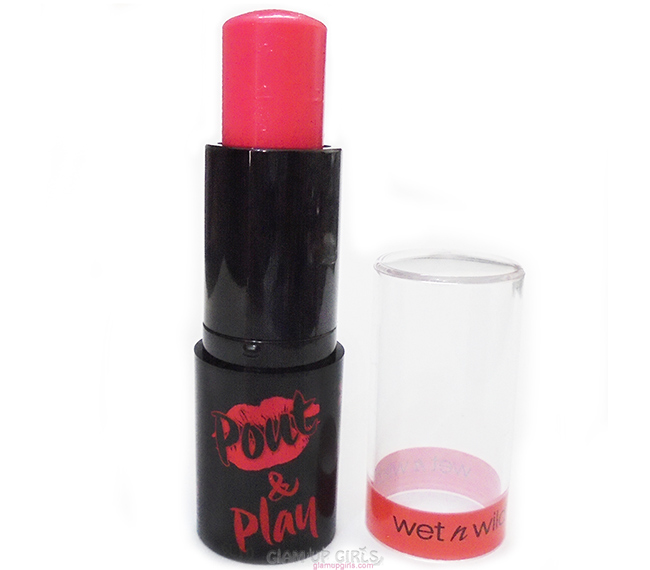 Wet n wild Perfect Pout Gel Lip Balm in Play - Review and Swatches 