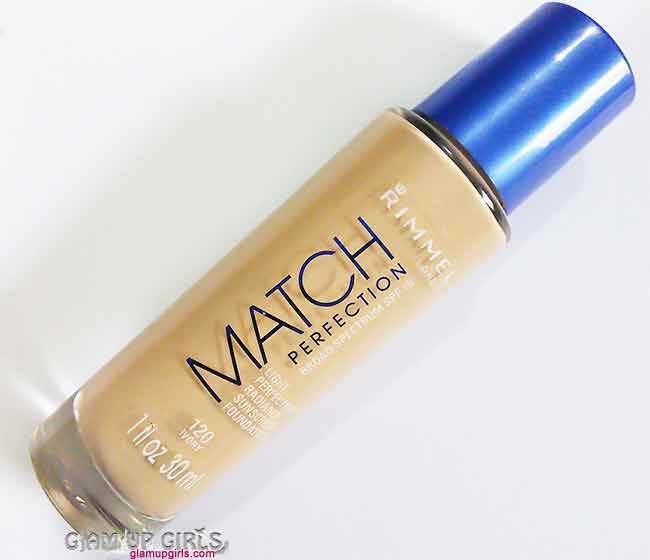 Rimmel Match Perfection Foundation - Review and Swatches