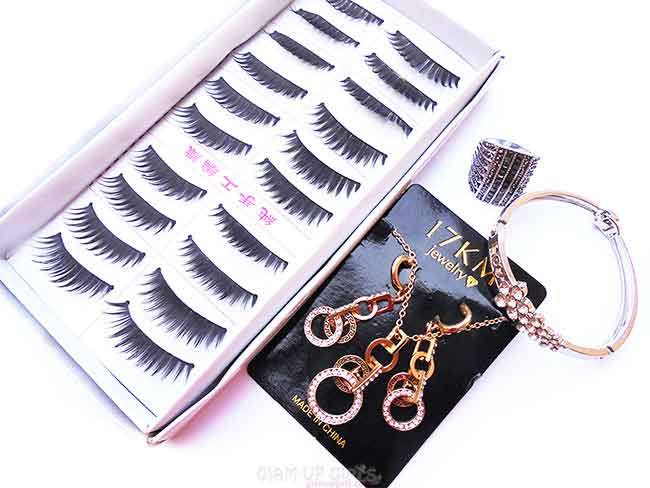 False Eye Lashes and Fashion Jewelry from Born Pretty Store 