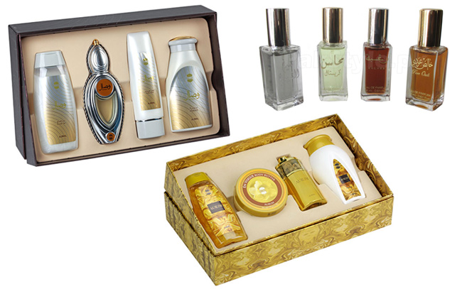 Pack and gift sets of Arabian perfumes