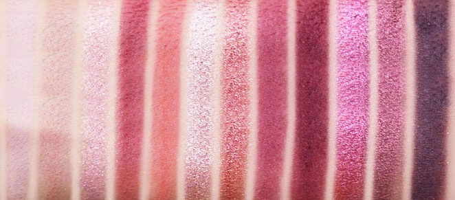 Urban Decay Naked Cherry Eyeshadow Palette Swatches