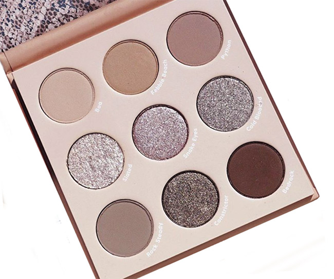 ColourPop That's Taupe Eyeshadow Palette - Review and Swatches 