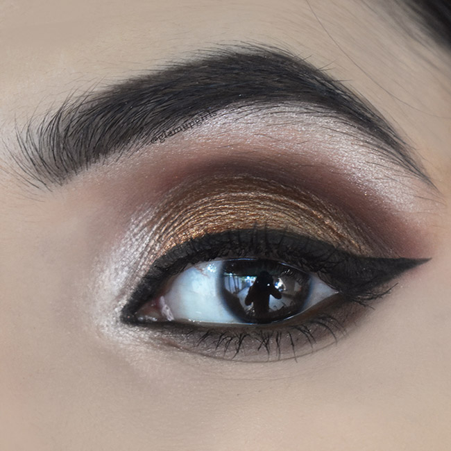 Bronze Eye Look for Fall - EOTD 