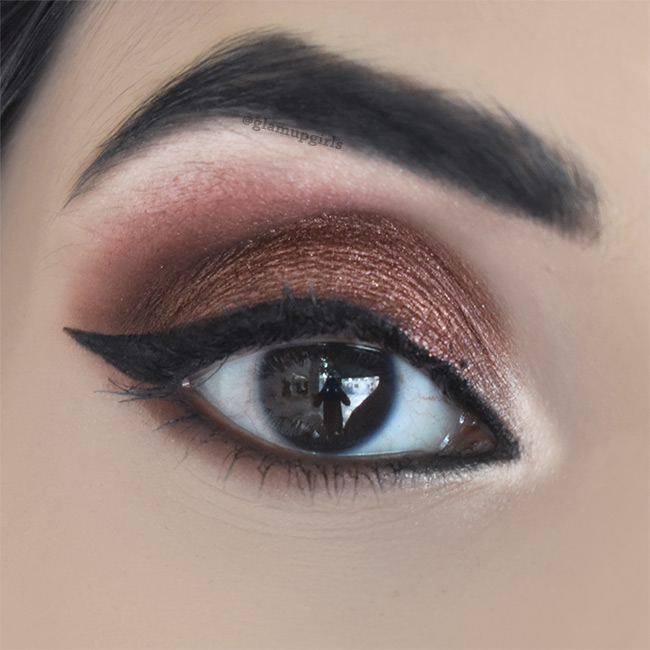 Copper Russet Eye Look for Fall - EOTD 